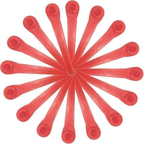 lames hexagonales en plastique pour débroussailleuse H580 (1/5)