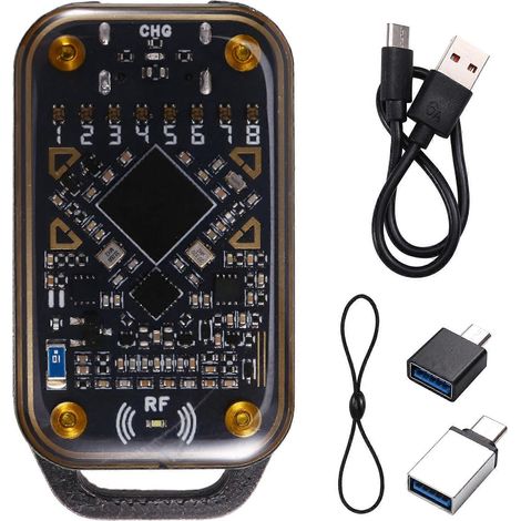 Chameleon Ultra RFID-Chip-Lesegerät, 125 kHz/13,56 MHz Smartcard-Emulator, Smart-ID-Karten-Dekodierung, NFC-Duplikator (1/5)