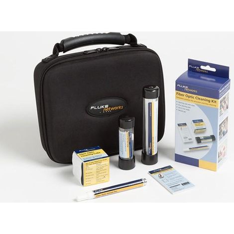 Fluke Networks Kit de limpieza de fibra óptica multicolor