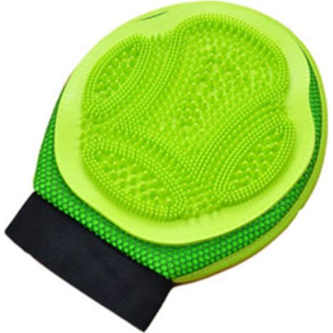 Guante De Silicona Para El Cuidado De Mascotas MINKUROW, Guante Para El Cuidado Del Cabello Para Mascotas, Guante Para El Cuidado De Mascotas, Perros, Gatos, Conejos, Caballos (1/5)