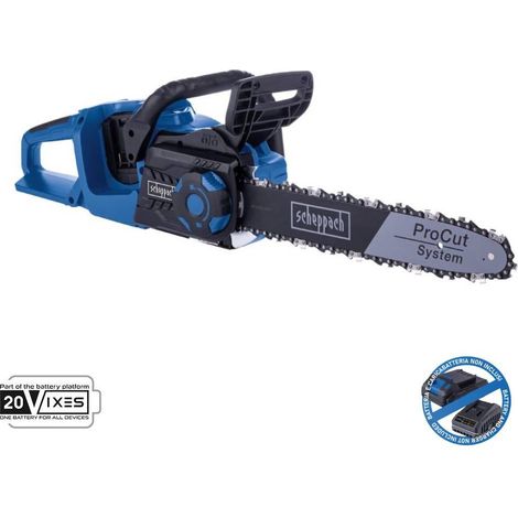 Motosega brushless 2x20v lama 33.5cm senza batteria ixes Scheppach bc-cs355duo-x