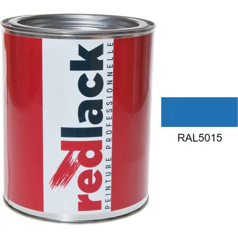 Barattolo da 1L di vernice – RAL 5015 – Blu cielo – opaco – multisupporto – Redlack