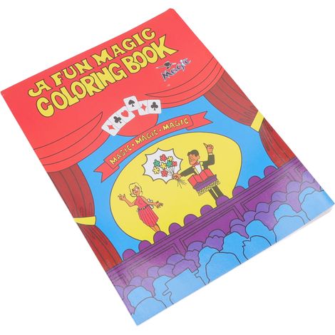 Livre de coloriage design cartoon facile à utiliser tours de magie accessoires pour spectacles (1/5)