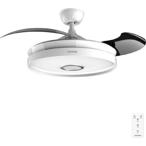 Cecotec Ventilador de Techo con Luz LED y Altavoz Energysilence Aero 4360 Invisible Sound. 35W, Altavoz Bluetooth, 6 Vel (1/5)