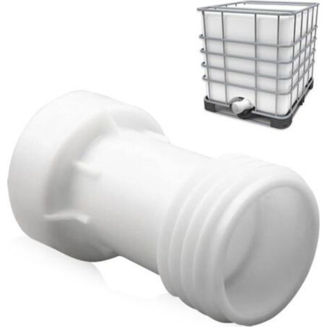 IBC Accessoire de Réservoir, Adaptateur IBC s60 x 6 Rallonge Entretoise 60mm Vanne Cuve 1000l Plastique Filetage Grossier Droit s60 x 6 Accessoire De Conteneur IBC Raccord Cuve (1/5)