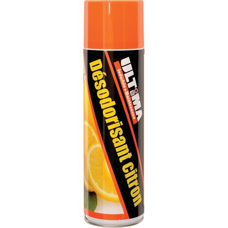 Désodorisant parfum citron aérosol de 650ml ULTIMA AFB123