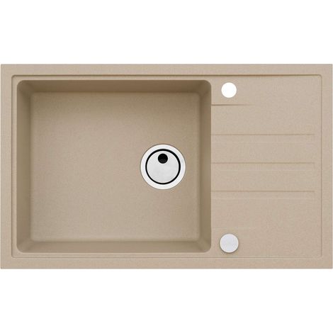Alveus Intermezzo - Lavello in granito 78x48 cm, beige 1117048