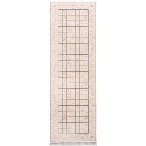 Tapis persan Afarinesh - 300x100cm, Rectangular - 100% Acrylique - Tissé - Noir (1/4)