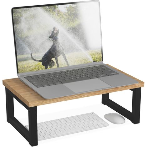 Supporto per monitor con contenitore - Design industriale