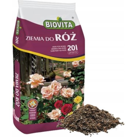 Rose Soil 20L - Substrato specializzato con perlite