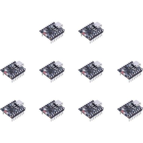 10 unidades de placa de desarrollo mini ESP32-C3 WiFi y Bluetooth para Arduino para módulo principal A (1/5)