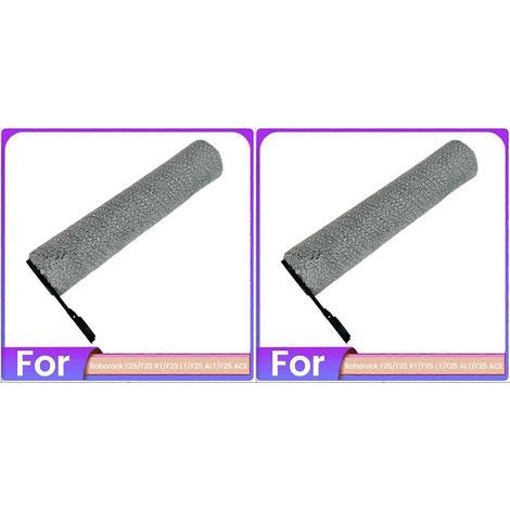 Lot de 2 brosses rotatives principales pour Roborock F25, F25RT, F25LT, F25ALT, F25ACE, rouleaux caoutchouc de rechange. (1/5)