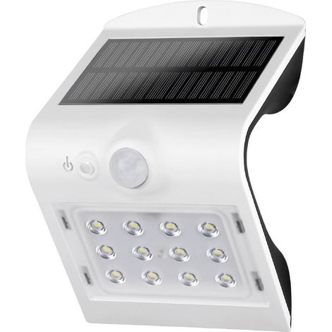 edm EDM 1,5W Applique Solaire Blanche Extérieure