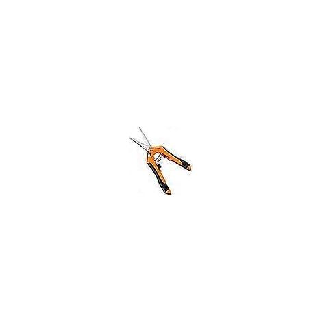 Gartenschere, Handschere, Astschere mit geraden Edelstahlklingen, orange, 1er-Pack (1/5)