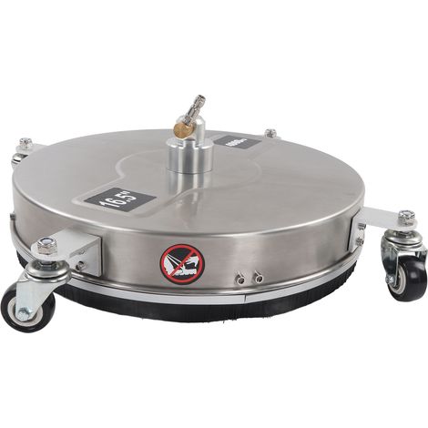 Nettoyeur de surfaces haute pression 16,5 po 4000 PSI pour sols en acier inoxydable (1/5)