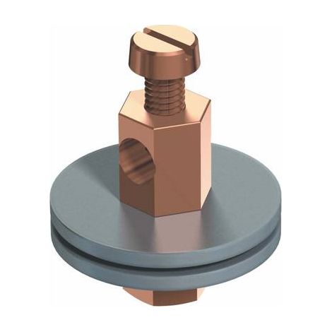 OBO Bettermann Morsetto di collegamento 1/2" Ottone nichelato, 5040507