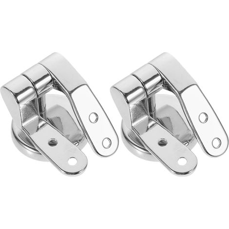Charnières de Fixation pour Abattant Wc, Acier Inoxydable (1/5)