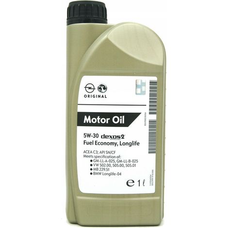 Aceite de motor GM OPEL dexos2 1 l 5W-30