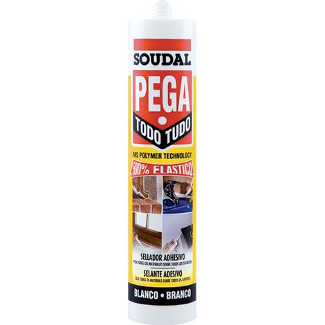 Soudal Polimero pega todo 290 ml Gris