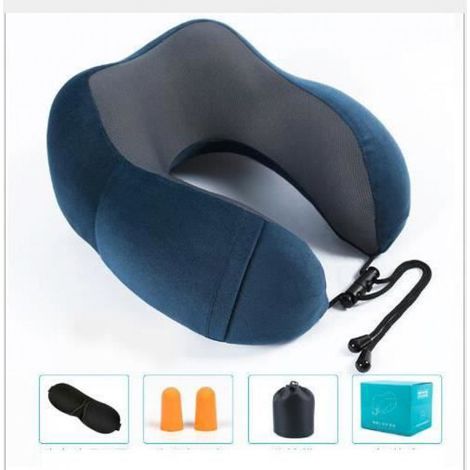 Oreiller Cervical Multifonctionnel - Oreiller Cervical En Coton à Mémoire de Forme de Sieste en Coton - Oreiller à Rebond Lent (1/4)