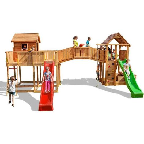 MAXI SET Fungoo JOYFUL CASTEL My SPACEXL FORTRESS Toybox Rainbow