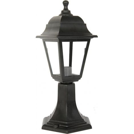 FAB 125871009  Pannello murale esterno Basil 1xe27 Nero Ip44 Policarbonato 41.5x16.5d (1/2)