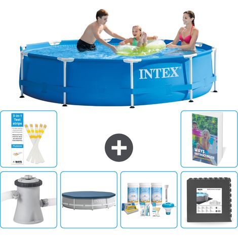 Frame Pool Rund - 305x76 cm - 7-teilig S238
