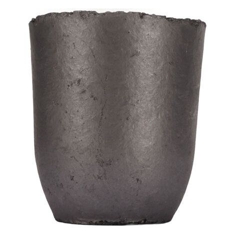 Crogioli in grafite e carburo di silicio per fusione, ideali per fondere, colare e raffinare alluminio, oro, argento, rame, ferro e zinco. 1 pezzo. (1/5)