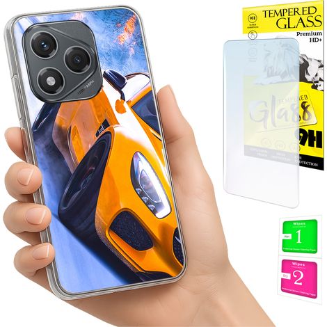 Schutzhülle für Honor 400 Lite: Foto-Rückseite + 9H-Glas (1/5)