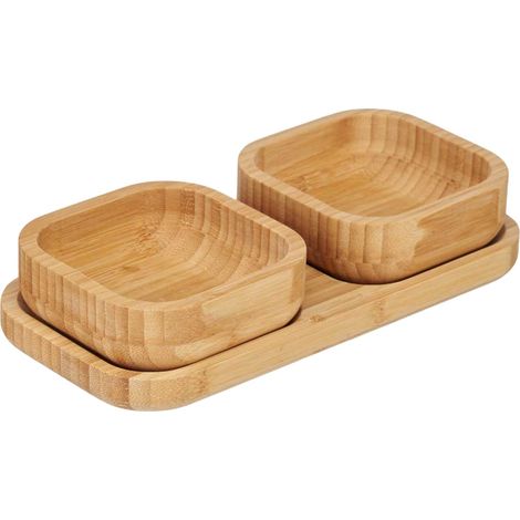 Set aperitivo bambu 3 pzs colección KINVARA
