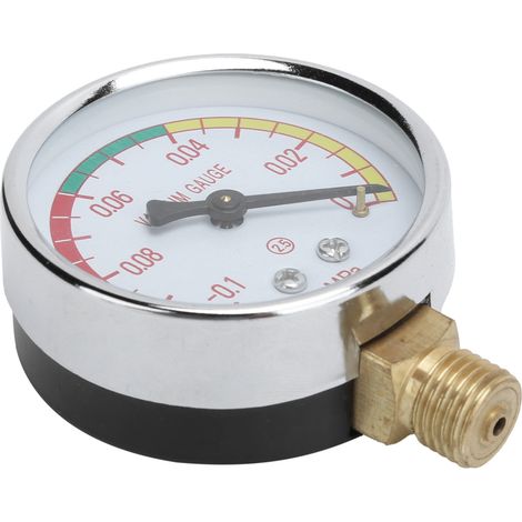 Manomètre de régulation de vide pour machine à traire, filetage mâle G1/4, accessoire -0,1-0 MPa (1/5)