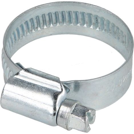 Collier de serrage 12 mm W1 plage de serrage 20 - 32 mm
