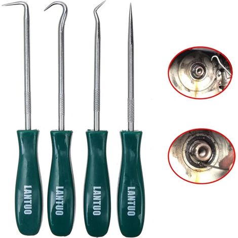 Hochwertiges 4-teiliges 135-mm-Öldichtungsschraubendreher-Set für Pkw und Fahrzeuge inklusive O-Ring-Dichtungsauszieher (1/4)