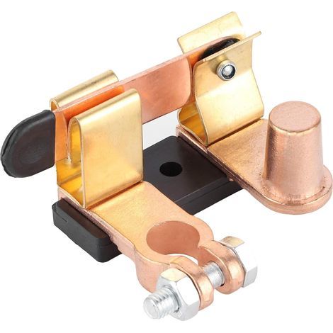 Interrupteur de déconnexion de batterie, interrupteur de déconnexion de batterie 12 V 250A isolateur de lame de poteau supérieur coupé pour camion de voiture marine bateau RV (1/5)
