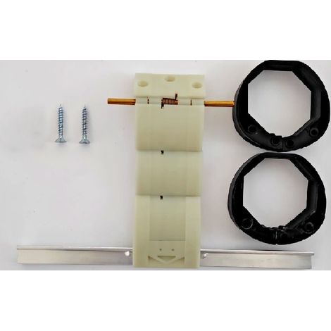 Blocco di Sicurezza Antisollevamento Tapparelle Rullo 60 mm Kit Antieffrazione (1/5)