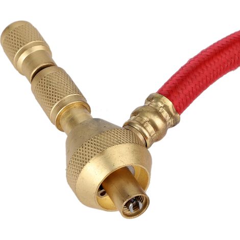 Manomètre de pression des pneus à aiguille pour modification automobile, accessoire auxiliaire de modification tout-terrain, manomètre de pression des pneus à tube à aiguille en acier inoxydable (1/5)