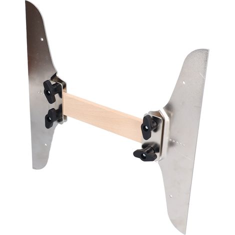 Ensemble de gabarits pour marches d'escalier : outils de coupe de rechange, marches, contremarches, plaques de serrage, outil de traçage (1/5)