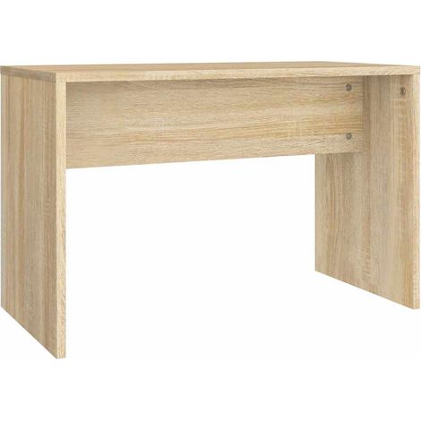 vidaXL Taburete de tocador contrachapada roble Sonoma 70x35x45 cm (1/2)