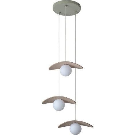 [GEBRAUCHT] B-Ware Osram Pendelleuchte Hängelampe Decor Pearl G9 Led Leuchte Filz Beige Innenraum
