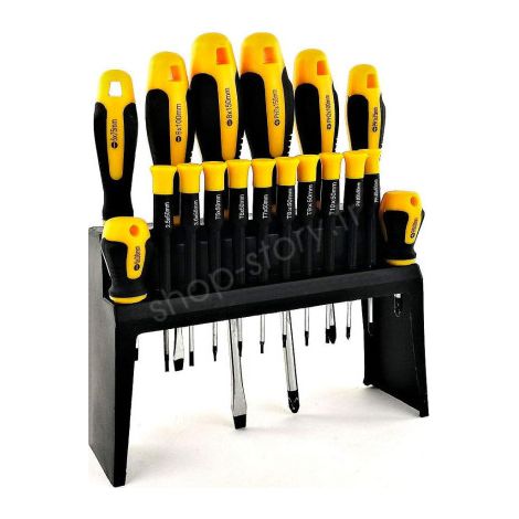 Set de 18 Tournevis Magnétiques de Précision - Plats, Philips, Torx (1/5)