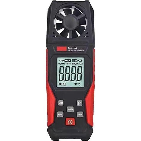 Anémomètre/volumètre portable de haute précision TA640A (1/4)