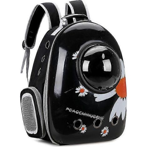 Sac à dos pour chat, sac à dos bulle pour petit chien, sac à dos capsule spatiale, sac de voyage pour animaux de compagnie, imperméable et respirant E922-169 (1/4)