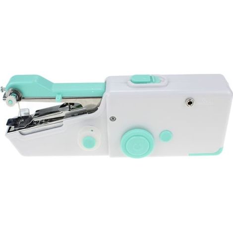 Mini machine à coudre portable – Petite machine à coudre manuelle pour débutants (1/5)