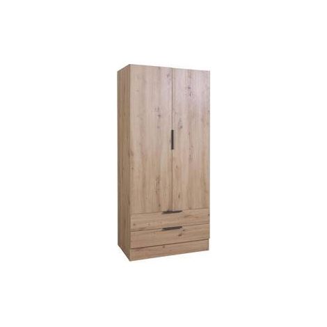 ARMADIO ESPR. 2A+2C 82X46XH184 CM ROVERE ARTISAN
