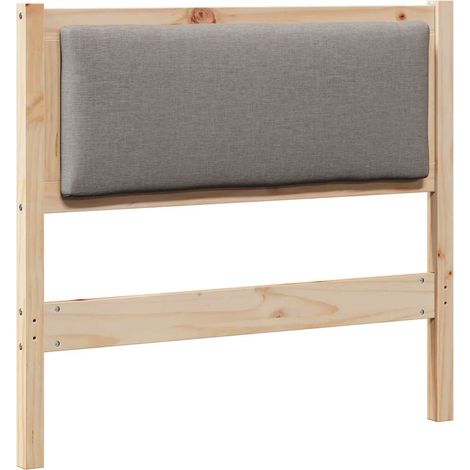 Maison Exclusive - Cabecero Otro Marrón 100 cm Madera maciza de p