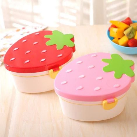 Boîte À Lunch - 500 ml - Étanche Avec Joint Et Clips - Pour Enfant Et Adulte - Lot De 2 Pièces (1/4)