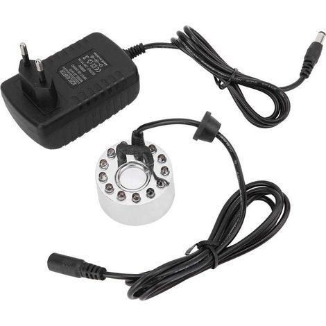 Fogger À Ultrasons - 12 LED - 24 V CC - Débit De Brume 250 ML/H - Pour Fontaines Et Bassins Intérieurs - 1 Pièce (1/5)