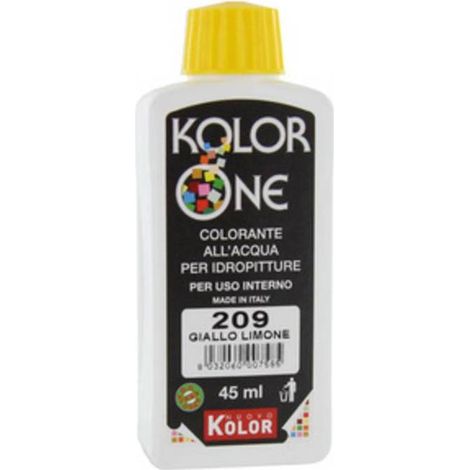 12 x COLORANTE KOLOR ONE 45 ML GIALLO LIMONE 209