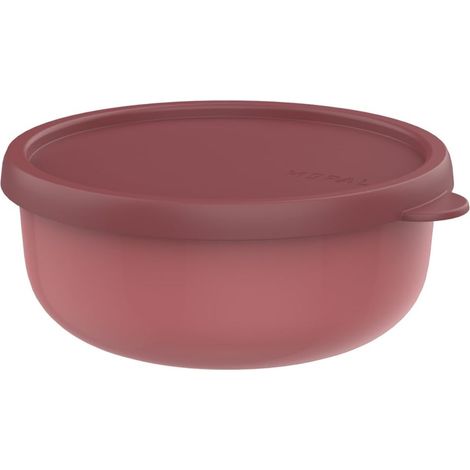 Récipient pour micro-ondes Lumina - Boîte hermétique alimentaire avec couvercle pour frigo, congélateur, four vapeur, micro-ondes et lave-vaisselle - Bol de service - 750 ml - Vivid mauve (1/5)
