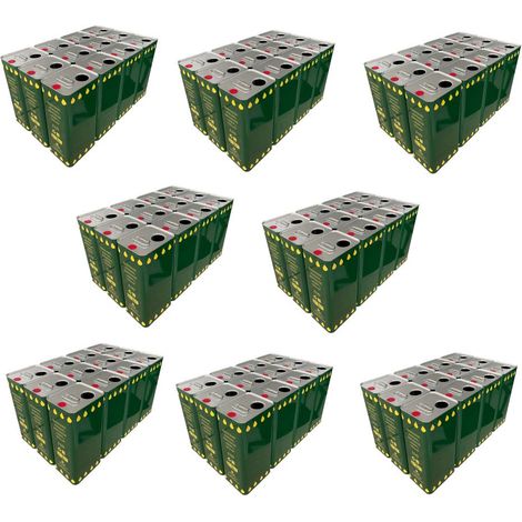 Lattine Rettangolare 5 Litri per Olio Extravergine Doppio Tappo Conf. 96 Pezzi (1/5)